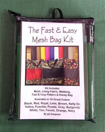 Vinyl Mesh Bag Kit- The Fast & Easy