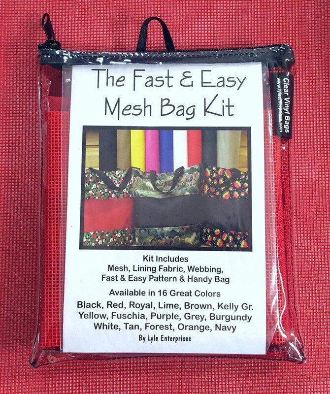 Vinyl Mesh Bag Kit- The Fast & Easy