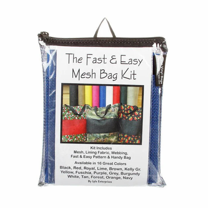 Vinyl Mesh Bag Kit- The Fast & Easy
