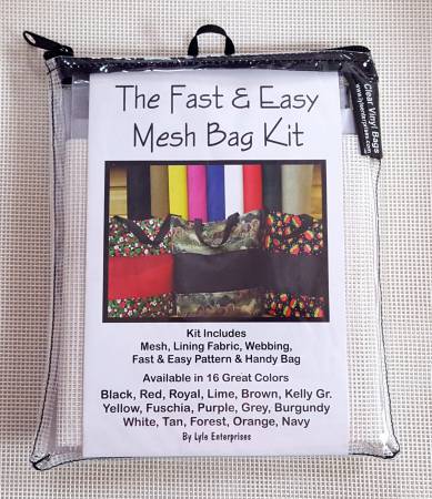 Vinyl Mesh Bag Kit- The Fast & Easy
