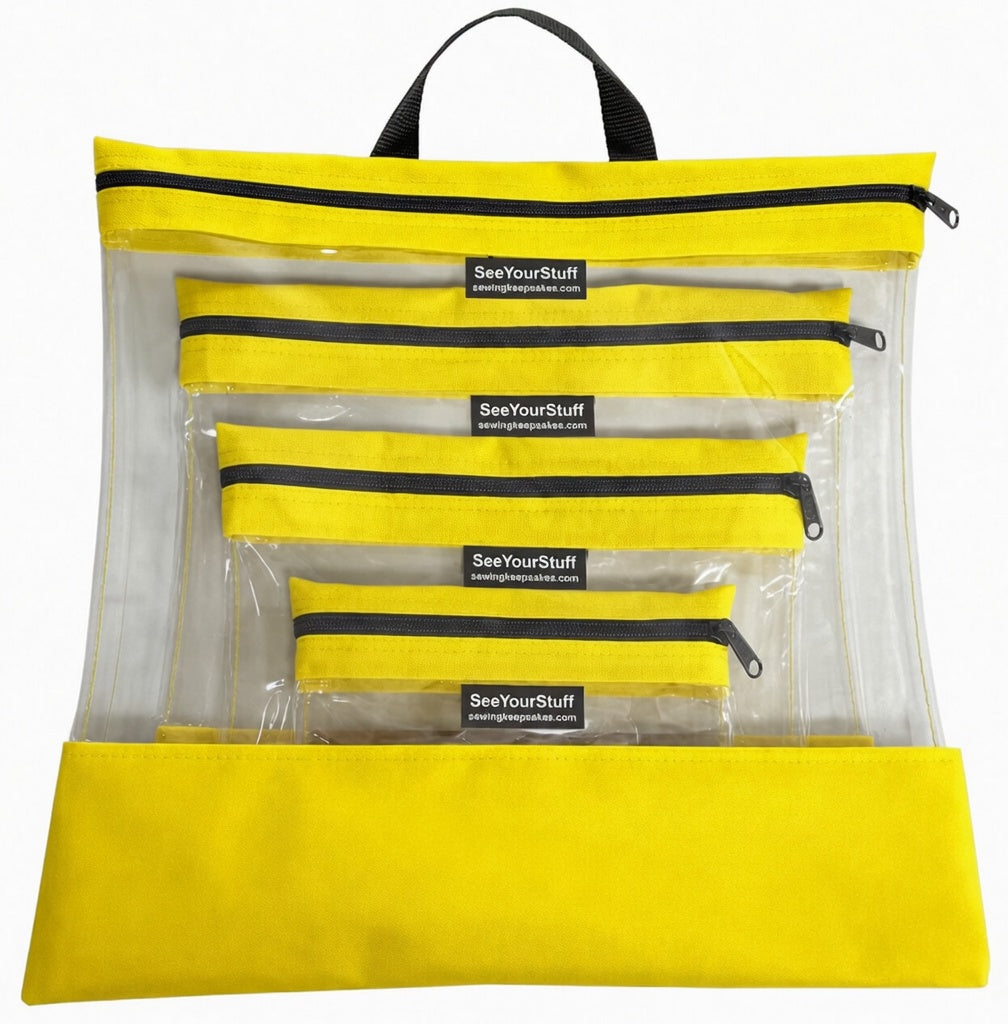 See Your Stuff Bags - Set (Sizes 1-4 Included)